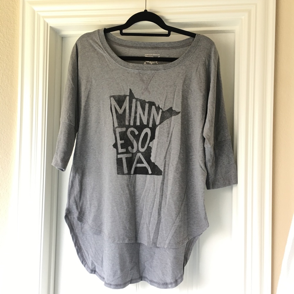 Local Pride MN High Low 3/4 sleeve shirt